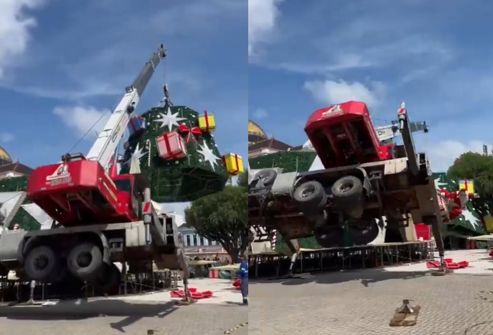 Trágico accidente durante colocación de árbol de Navidad