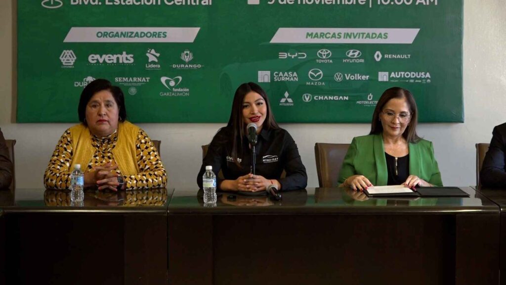 Hybriday Durango presenta autos híbridos y eléctricos; un evento familiar con tecnología, deporte y causa social