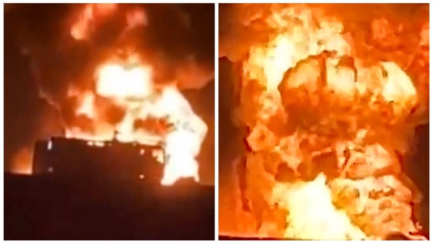 VIDEO: Autobús de peregrinos choca contra pipa de gasolina y deja 45 muertos
