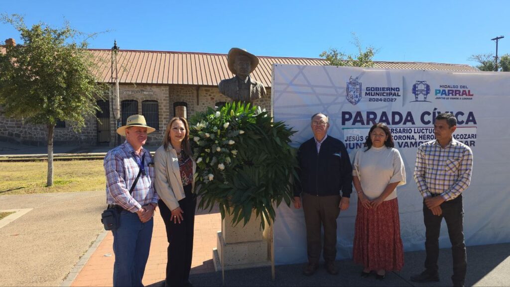 Gobierno de Parral conmemora a Jesús García Corona, el Héroe de Nacozari