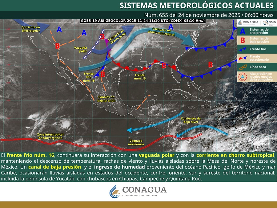 Pronóstico semanal para Jalisco: inicio de una semana templada con mañanas frías y bruma persistente