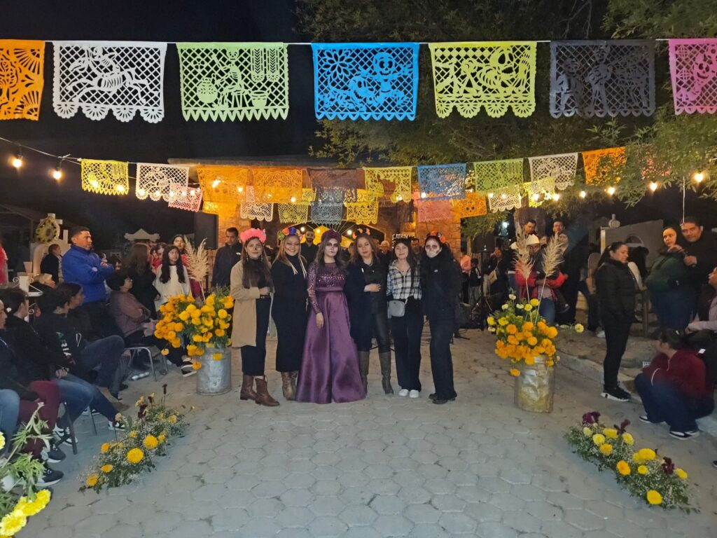Concluye con éxito y saldo blanco la celebración del Día de Muertos en Peñón Blanco