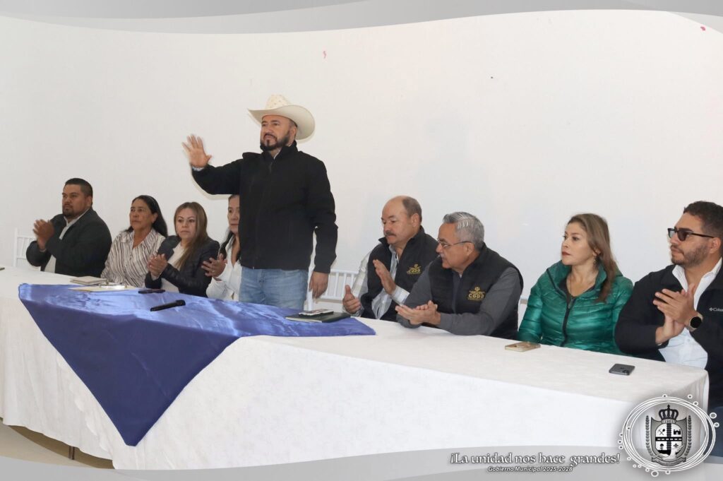 Instalan el Comité de Planeación para el Desarrollo Municipal en Pánuco de Coronado