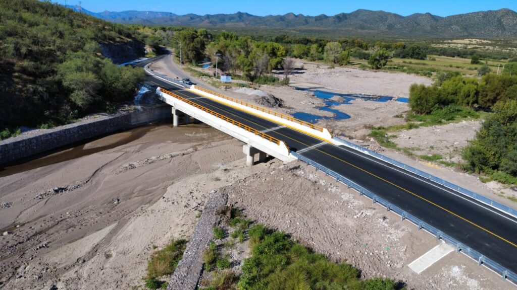 Concluye SICT puente Molino de Cilindros en Durango; obra vial estratégica