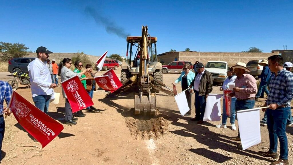 Inician obras de ampliación de drenaje sanitario en Ignacio Ramírez