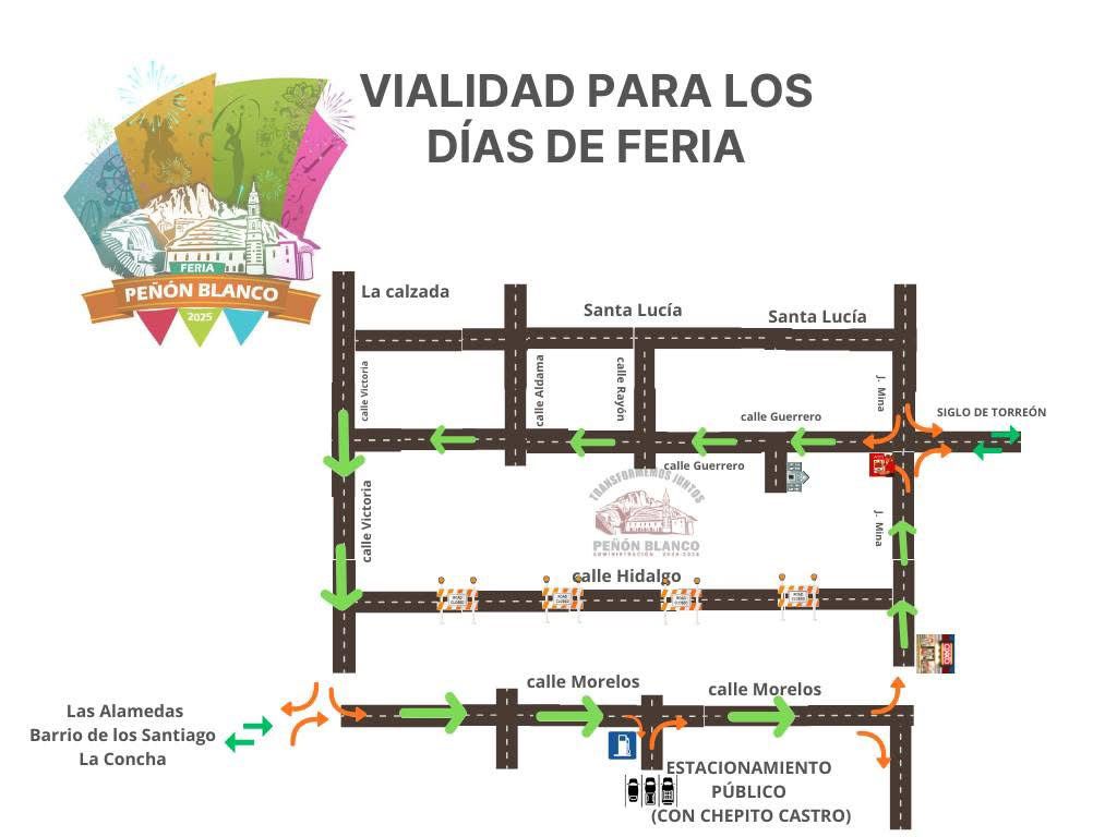 Informan sobre medidas viales durante la Feria de San Diego de Alcalá