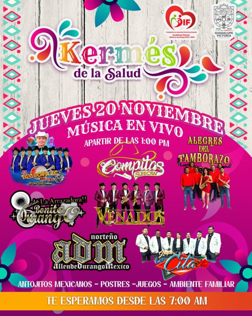 DIF Municipal invita a disfrutar de la gran “Kermés de la Salud” 