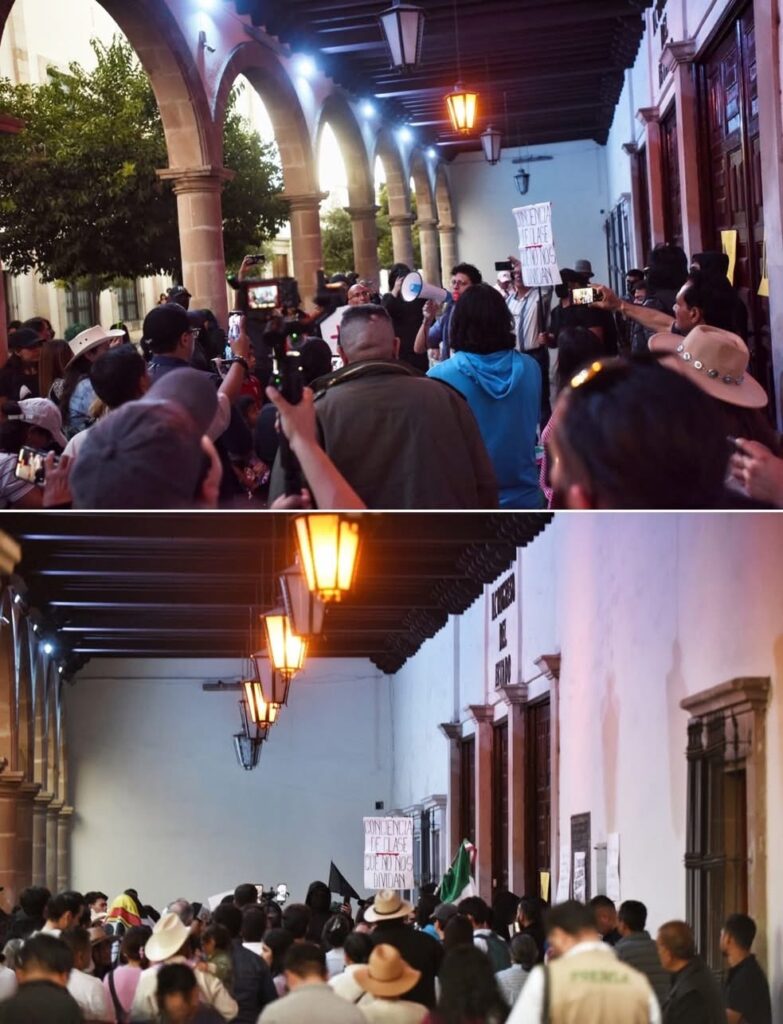 “En Durango se vive en paz”: Ernesto Alanís destaca saldo blanco en la marcha del 15 de noviembre