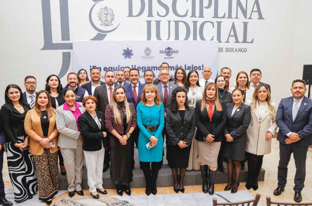 Durango avanza en cultura de paz: Toño Ochoa firma convenio histórico con el Tribunal Superior de Justicia