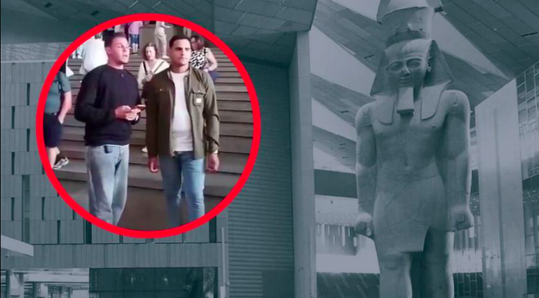 Detienen a Tiktoker por recitar el Corán en el Gran Museo Egipcio