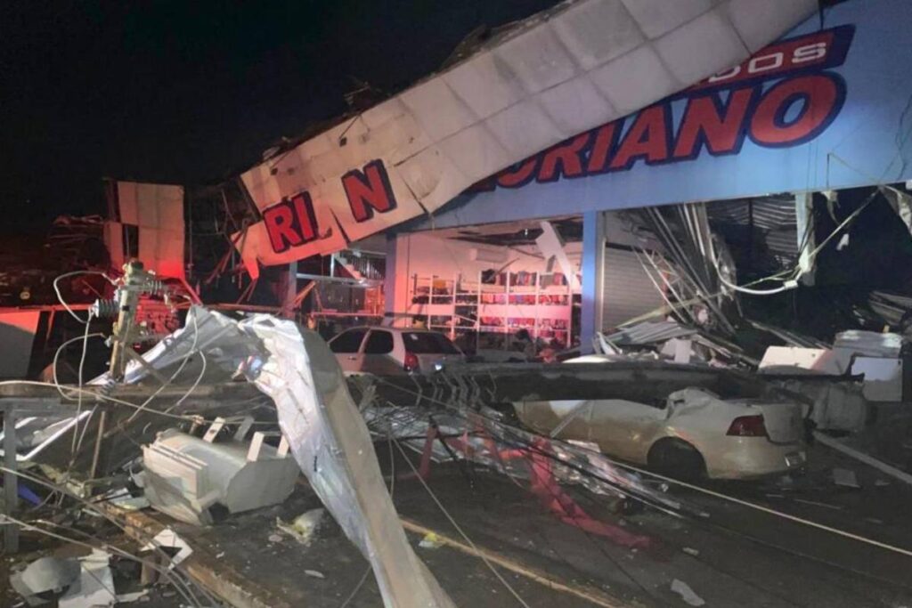Tornado devastador en Brasil: Cinco muertos y cientos de heridos