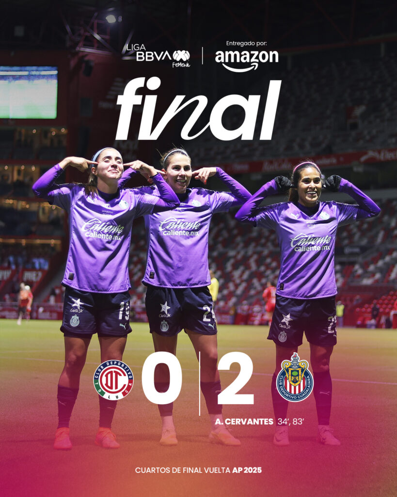 Definidas las Semifinales de la Liga MX Femenil con sorpresas