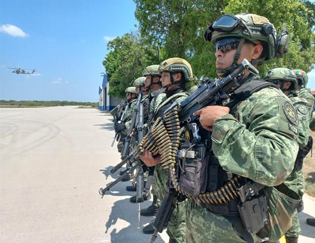 Llegan soldados inteligentes a  combatir delincuencia