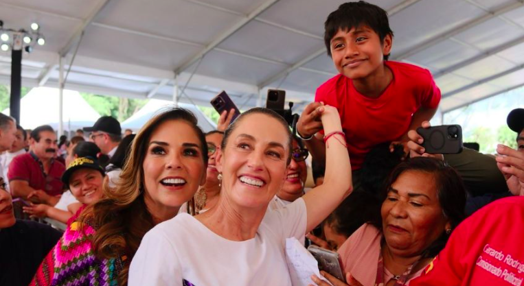 Claudia Sheinbaum encabeza entrega de viviendas en Playa del Carmen
