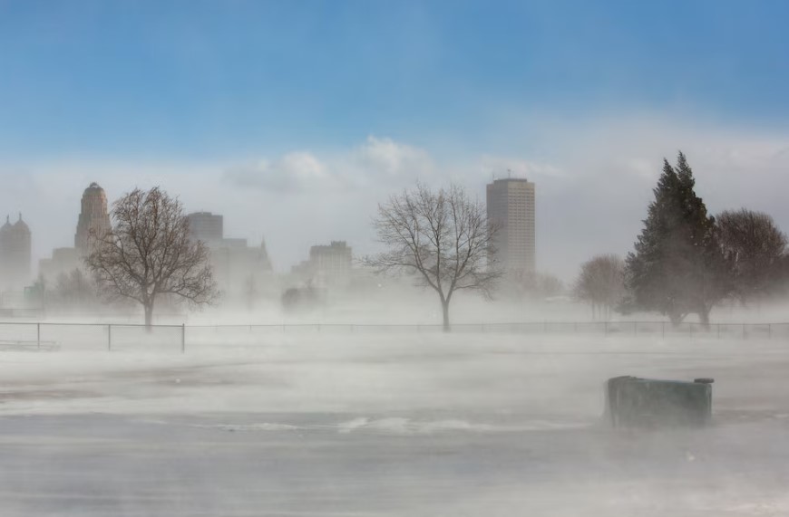 Temporal de nieve y frío extremo azota el este de EU