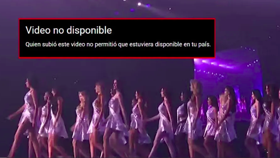 Miss Universo bloquea la transmisión de su final en México