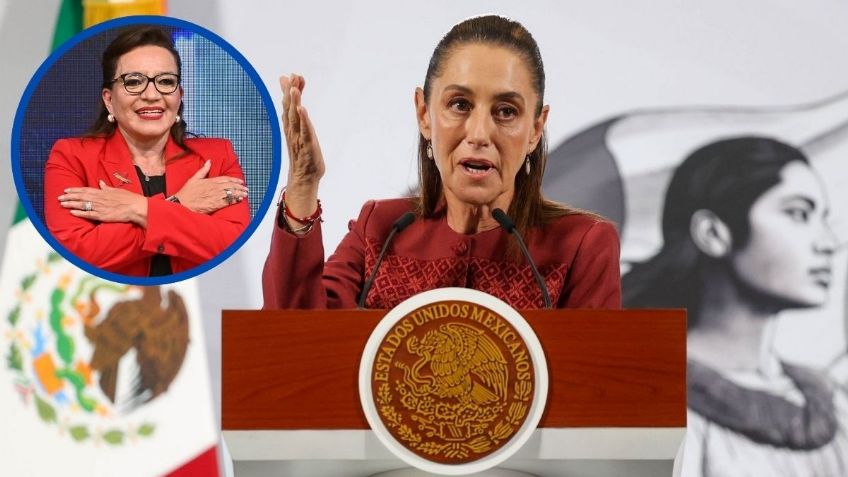 Sheinbaum recibirá en Palacio Nacional este martes a Xiomara Castro, presidenta de Honduras