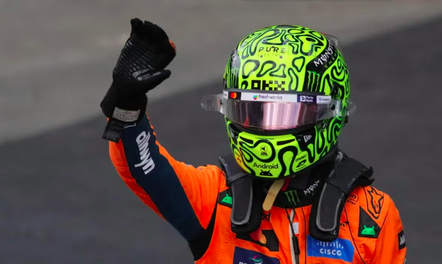 Lando Norris gana el Gran Premio de Brasil