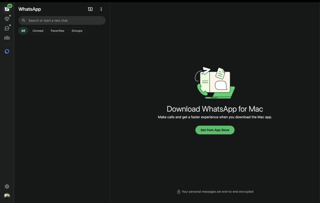 WhatsApp Web sufre caída global afectando a miles de usuarios