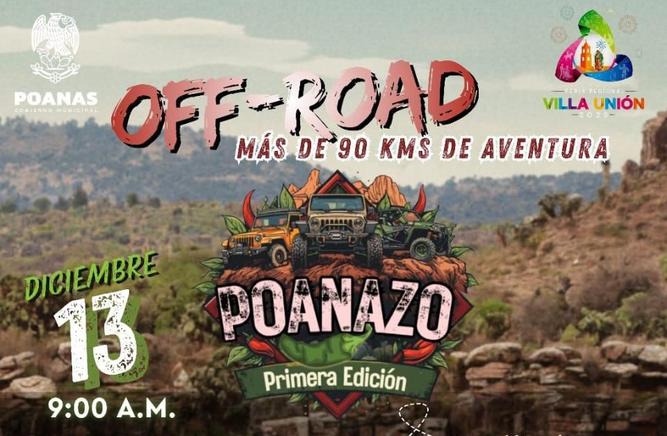 Invitan a vivir la adrenalina en la primera edición del “Poanazo 2025”