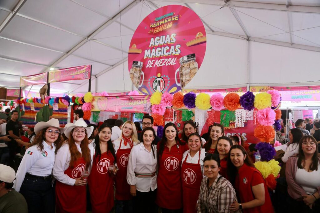 PRI Durango participa con entusiasmo en la Kermesse de la Familia 2025