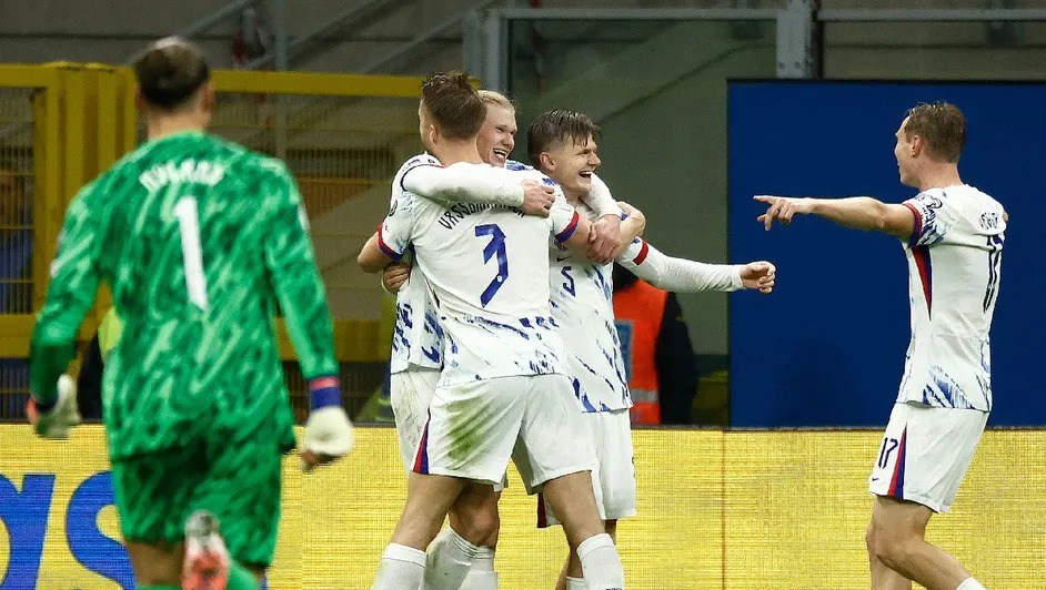 Noruega vuelve al Mundial tras 28 años y manda a Italia al repechaje