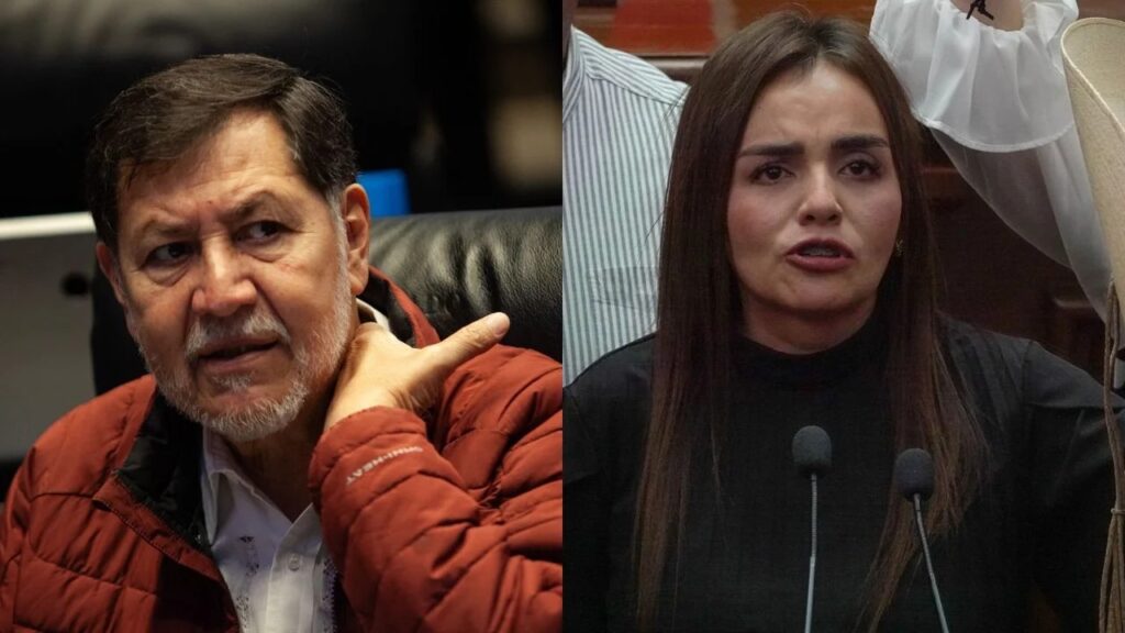 Noroña arremete contra Grecia Quiroz y la acusa de ambicionar la gubernatura