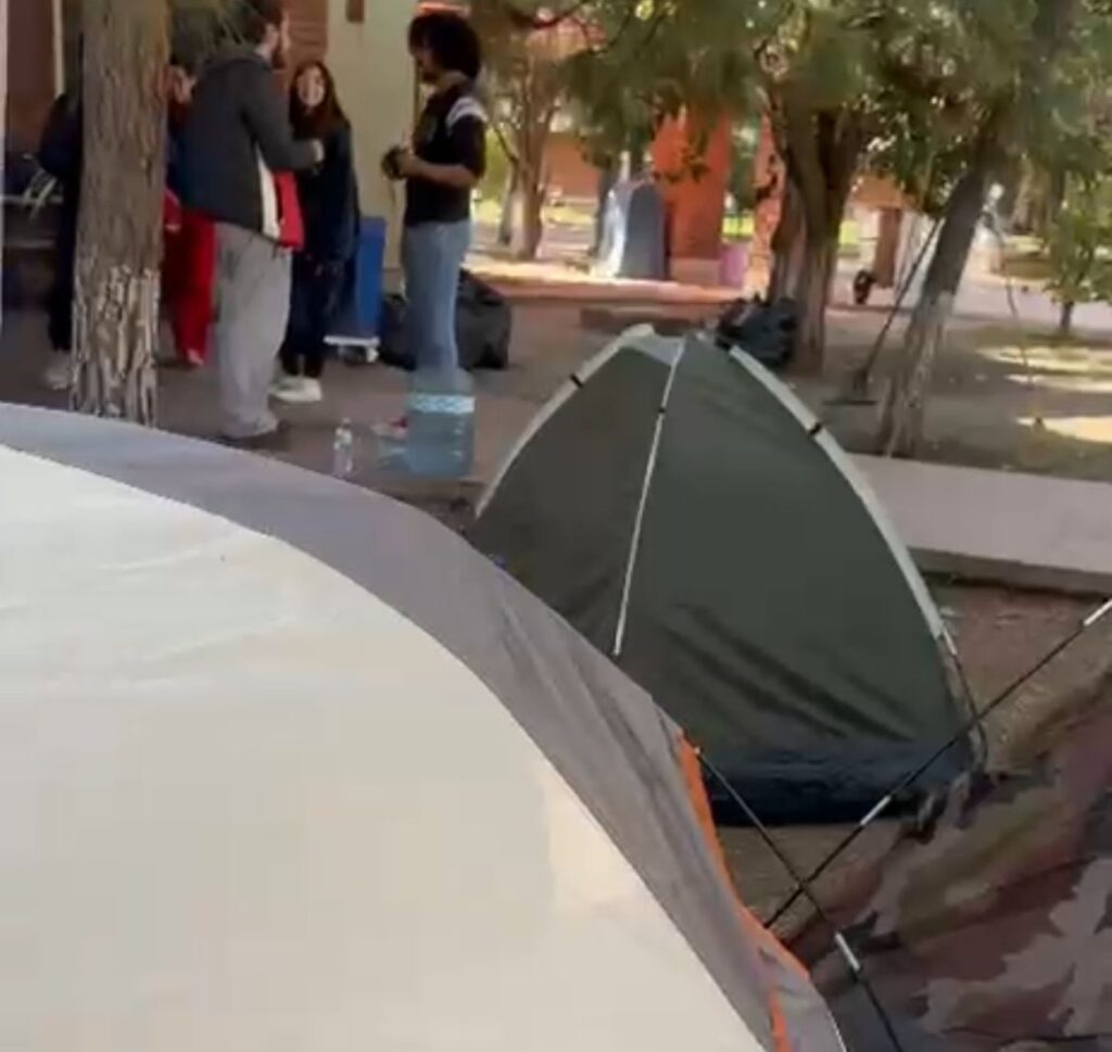 Protestas Estudiantiles por Transparencia en el ITD