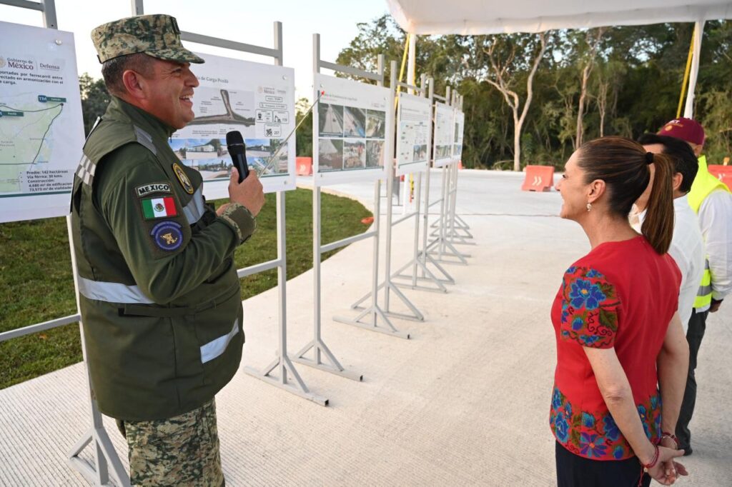 Tren Maya de carga permitirá bajar precio de gasolina en el sureste: Sheinbaum