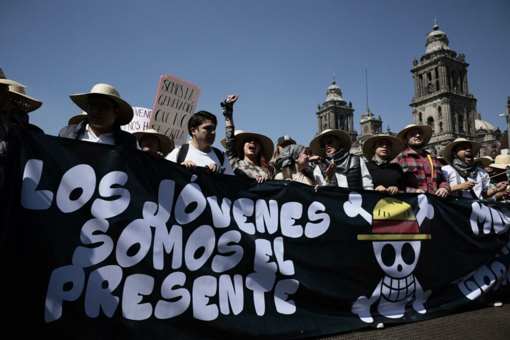 Generación Z impulsa protestas pacíficas en todo el país; miles salen a las calles