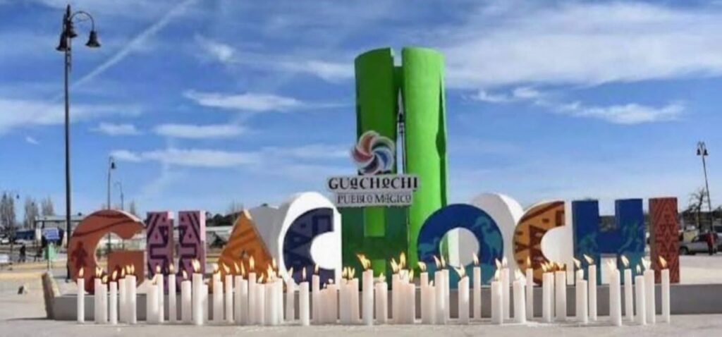 Convocan a colocar velas en las letras de Guachochi como acto pacífico ante ola de violencia