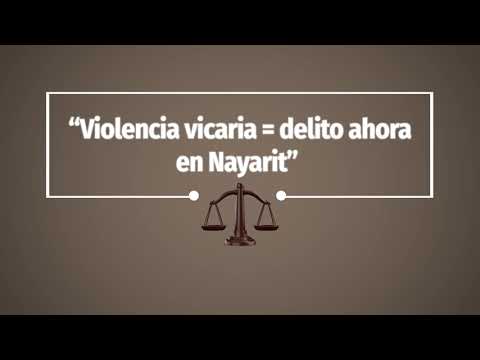 En Nayarit, la violencia vicaria tiene castigo.