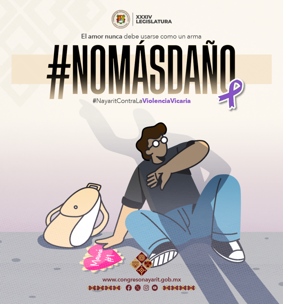 Nayarit dice NO a la violencia vicaria.