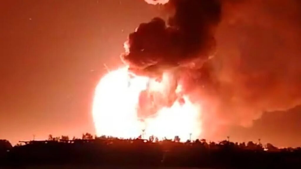 Explosión Química en Ezeiza: Al menos 20 heridos
