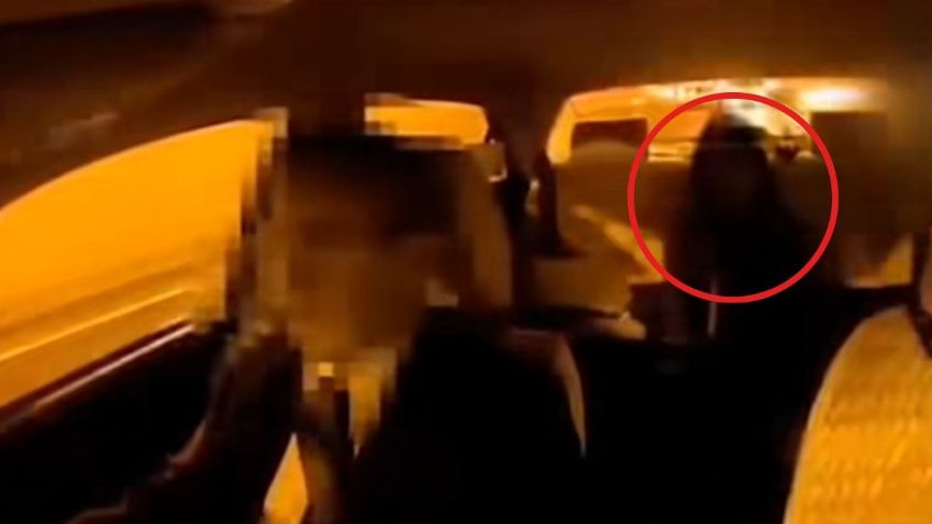 VIDEO: Taxista capta el fantasma de una mujer en el asiento trasero del auto