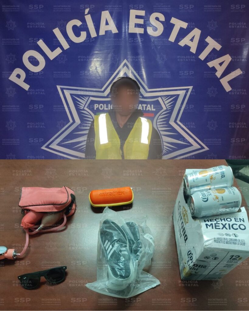 Robó instrumentos médicos del interior de un vehículo