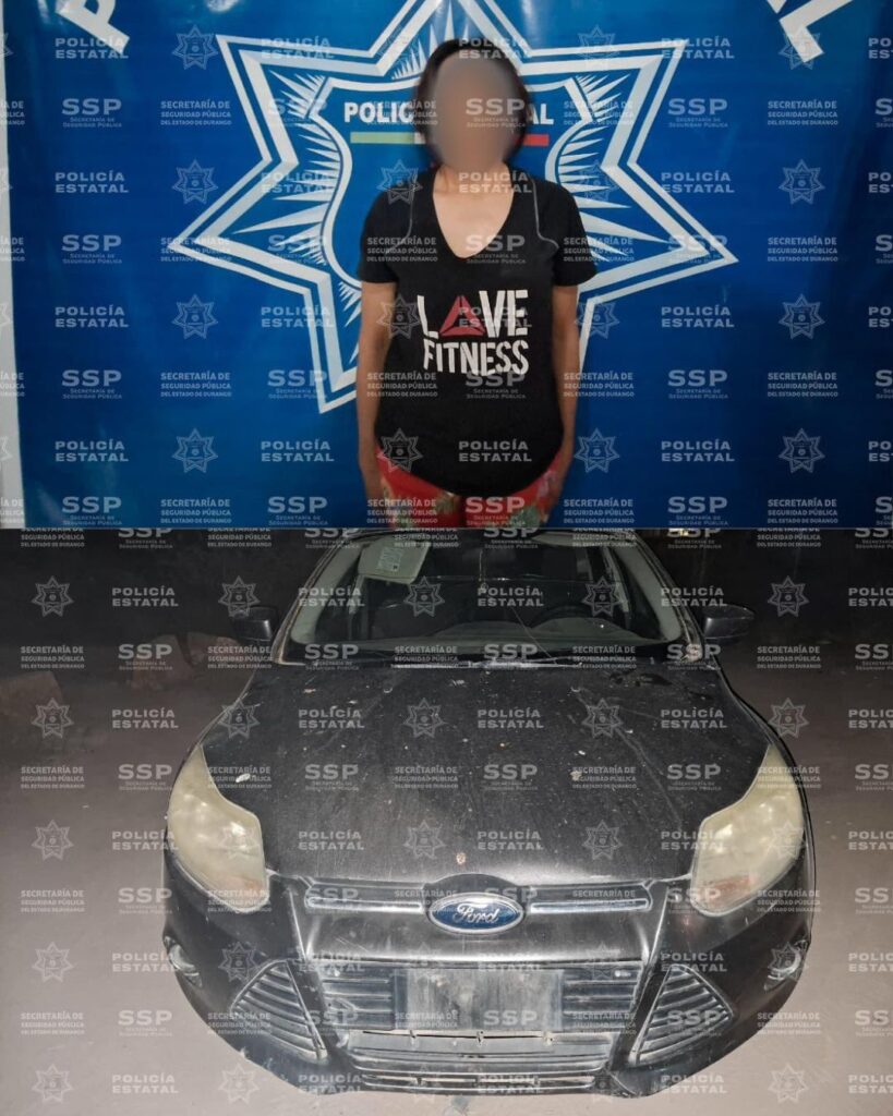 Mujer detenida por el operativo Dragón