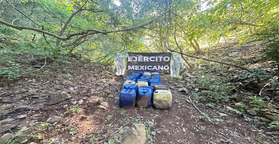 Aseguran sustancias en Durango por 29 millones de pesos