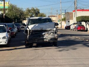 Fuerte choque ocurrió la mañana de hoy