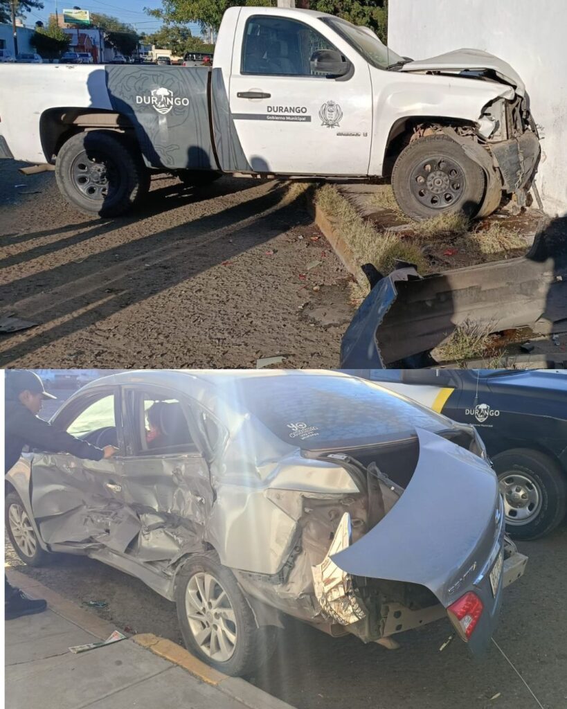 Fuerte choque ocurrió la mañana de hoy
