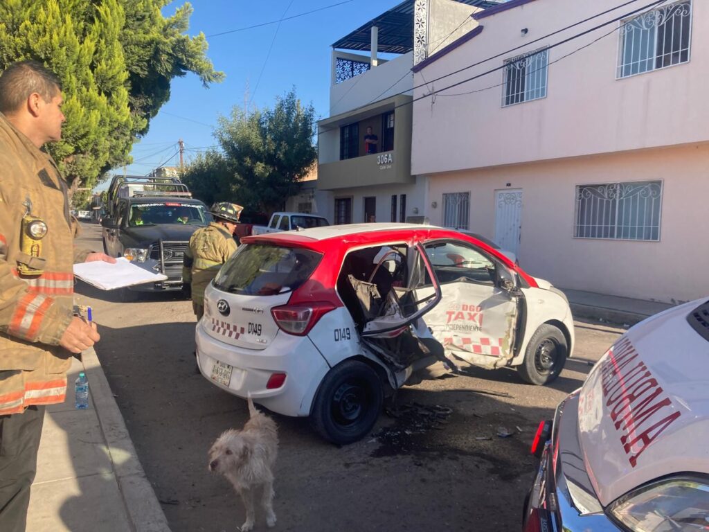 Cuatro heridos deja accidente dominguero