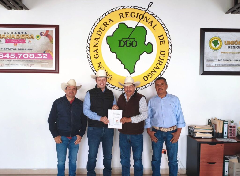 César Rivas impulsa nueva Ley Ganadera construida junto a productores duranguenses