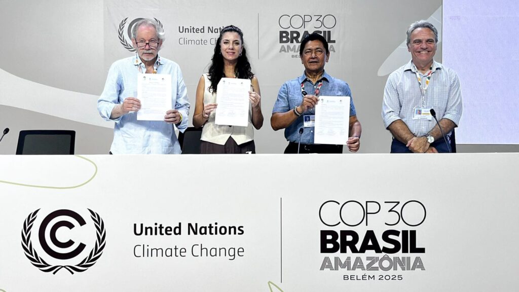 Jalisco formaliza alianza internacional en la COP30 para fortalecer la conservación forestal