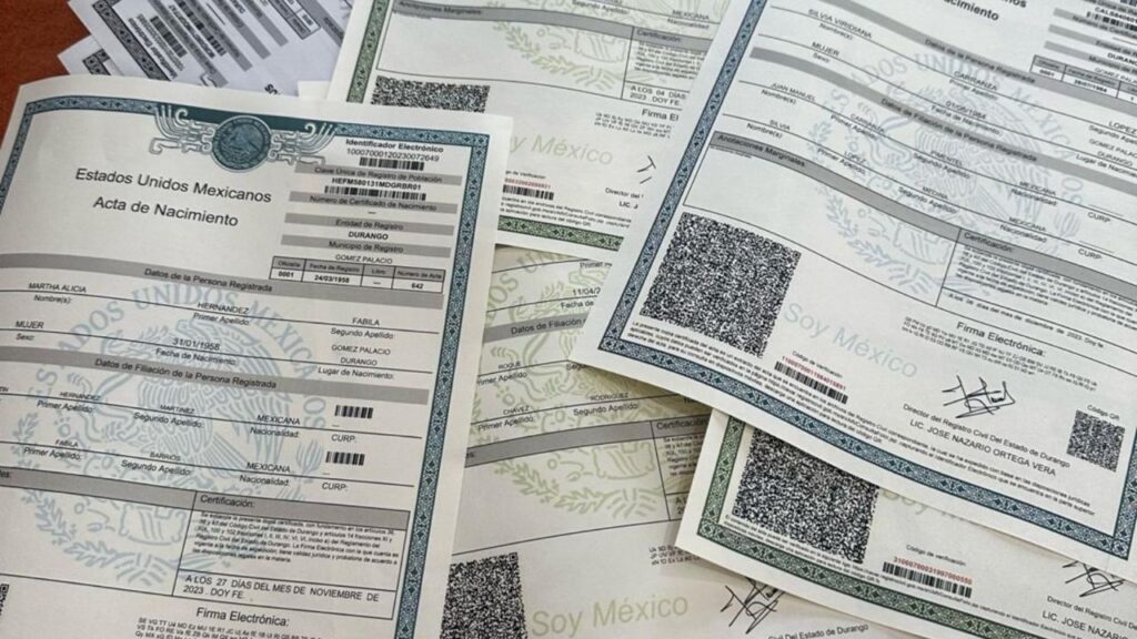 Puso su tiendita de actas de nacimiento y lo arrestaron