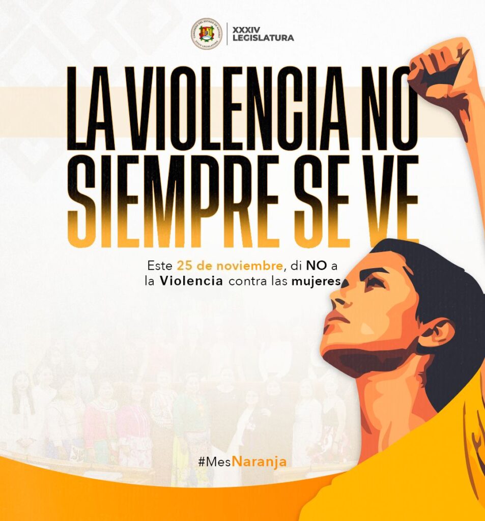 Por ellas, por todas: Congreso de Nayarit dice NO.