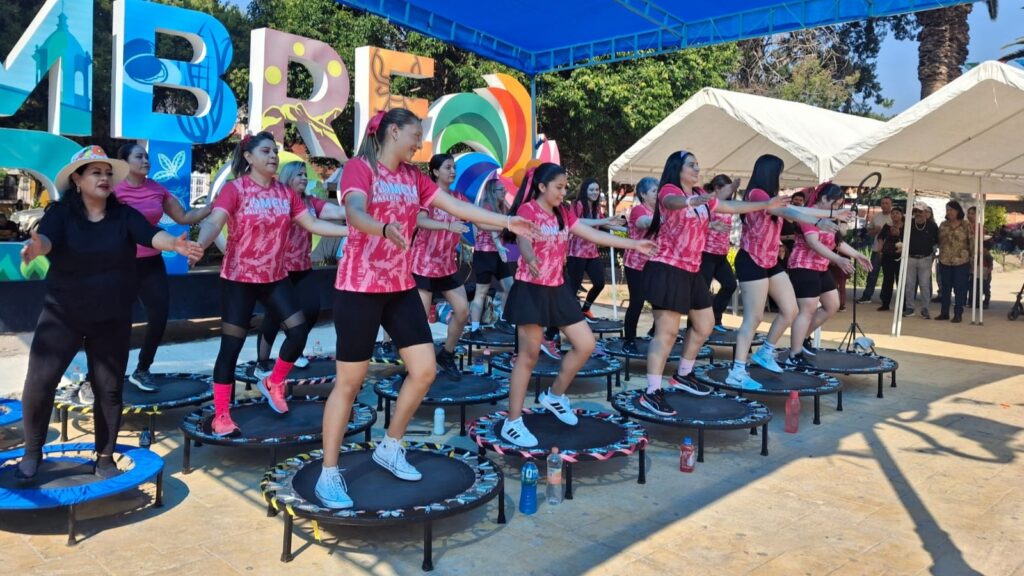 Realizan el primer domingo de jumping desde la Plaza de Armas 