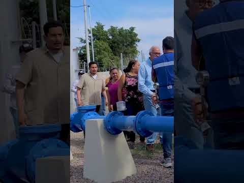 Gobierno de Nayarit mejora el abasto de agua en Tuxpan