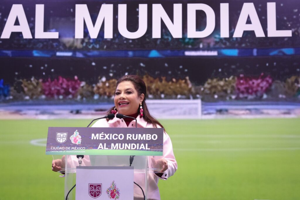 Brugada declara a la CDMX lista para inaugurar el Mundial 2026
