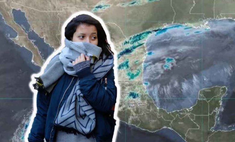 Frente frío 14 mantendrá condiciones invernales y lluvias en todo el país
