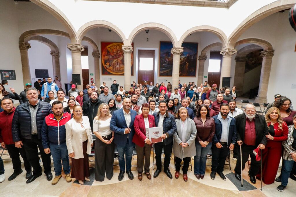 Regidores presentan propuesta ciudadana de obra pública para 2026 en Durango